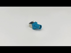 홀 직각 플러그 50 오옴을 통한 Z코드 파크라 PCB 연결기