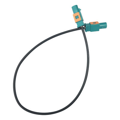 Z Type Straight FAKRA Extension Cable Male To Male Coaxial Connector