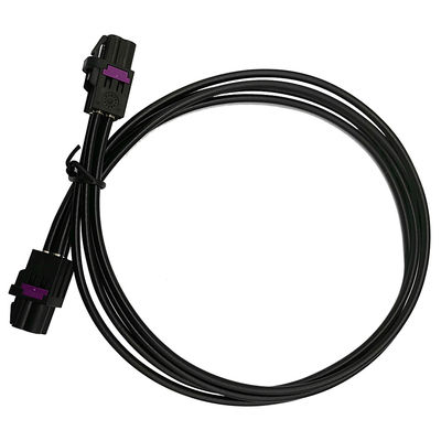 Automotive MINI FAKRA Coaxial Cable 4 Pin A Code Connectors For BMW