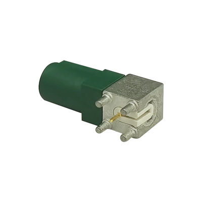 FAKRA RF PCB Connector Right Angle Type Single Port E Code Connector