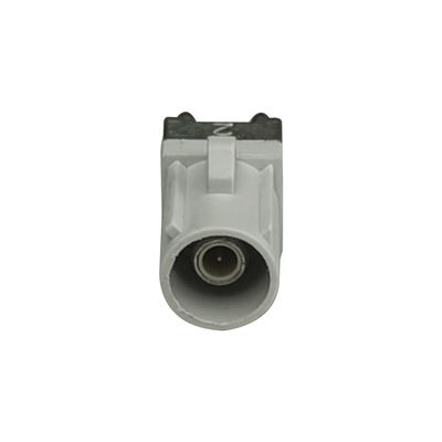 Straight Type FAKRA PCB Connector B-Code White Color PCB Mount Coneector