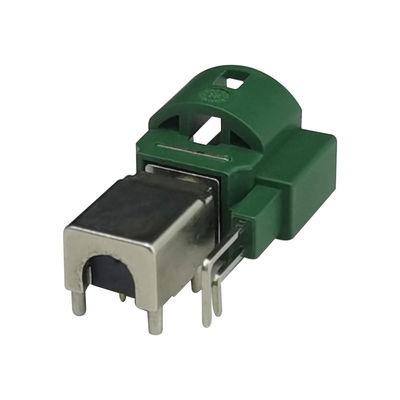 FAKRA HSD LVDS 4 Pin Connector E-Code Right Angle Type PCB Mount
