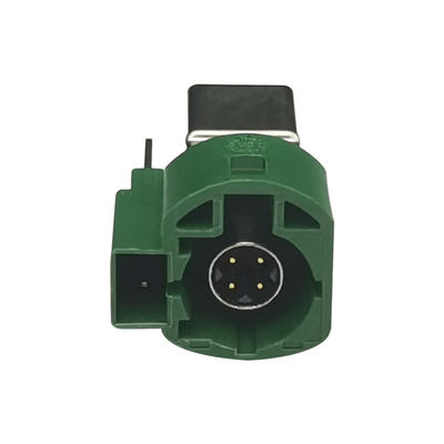 FAKRA HSD LVDS 4 Pin Connector E-Code Right Angle Type PCB Mount