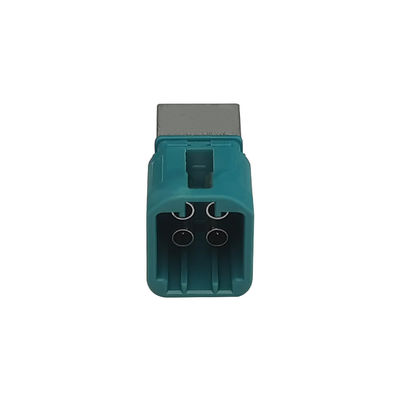 Quad Mini Fakra RF Coaxial Connectors For Automotive AM/FM Equitment