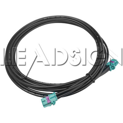 FAKRA Coaxial Cable High-Speed FAKRA Mini (HFM) 4 Ports Car Radio Connection